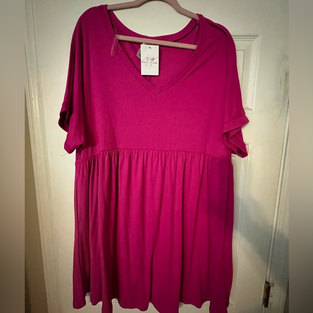 Fuchsia Ribbed Little Number Dress
HoneyMe